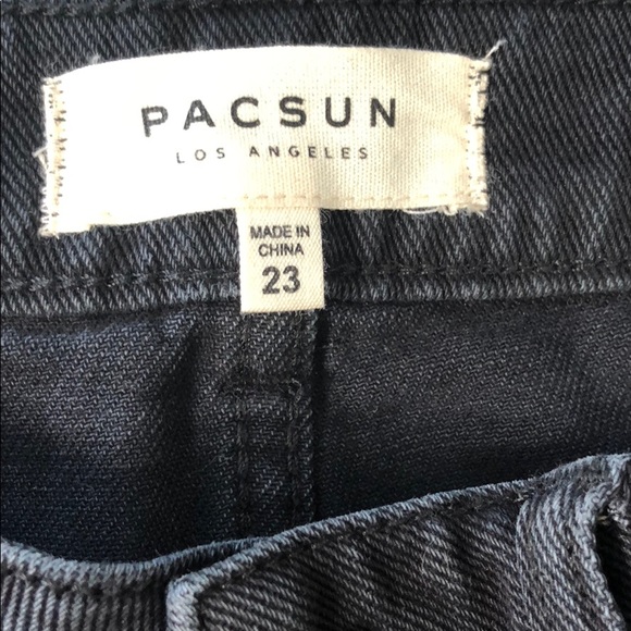 Black jean skirt from Pac Sun! - Picture 3 of 4